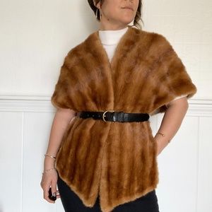◐ Vιnтage ◑ Furrier Futaba Upcycled Fur Vest